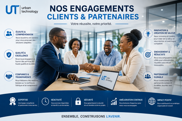 NOS ENGAGEMENT CLIENTS & PARTENAIRES
